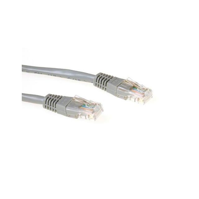 Diverse - ACT IB8052 câble de réseau 0,25 m Cat6 U/UTP (UTP) Gris Diverse  - Câble RJ45 Diverse
