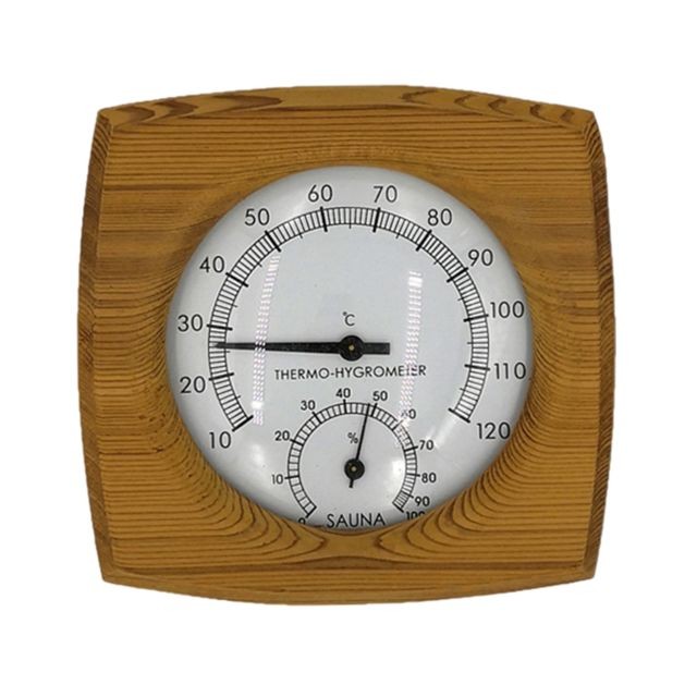 marque generique - Thermomètre et hygromètre en bois pour salle de sauna marque generique  - Saunas Spas, Jacuzzis, Saunas