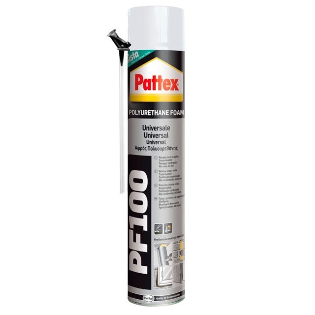 Pattex - Pattex Mousse polyuréthane universelle rendement 45 L résistante au feu PF100 Pattex  - Pattex