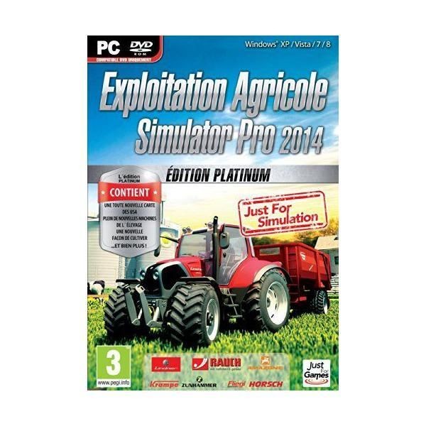 Uig - Exploitation Agricole Pro Simulator 2014 - édition platinum Uig  - Jeux PC Uig
