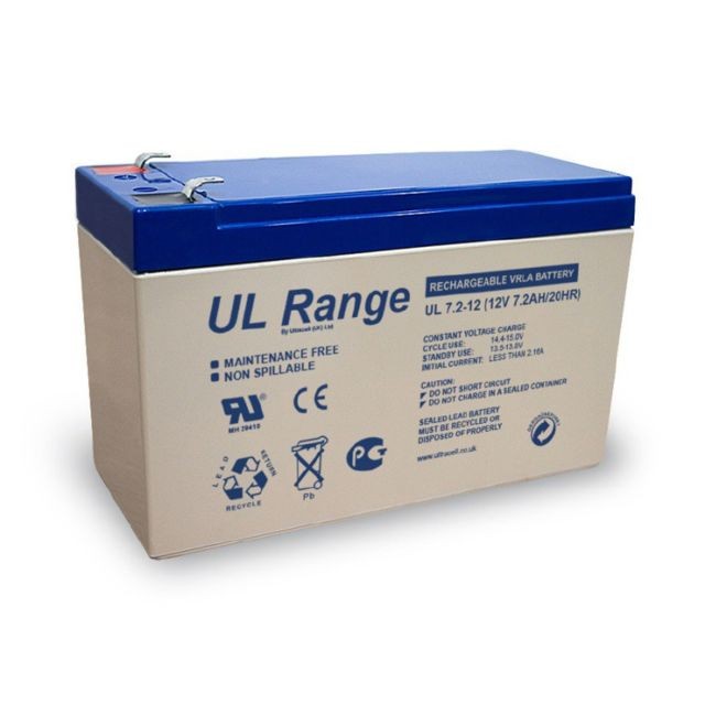 marque generique - Batterie plomb étanche UL7.2-12 Ultracell 12v 7.2ah marque generique  - Alarme connectée