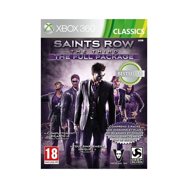 Deep Silver - Saints Row The Third Le Gros Paquet Deep Silver  - Bonnes affaires Xbox 360