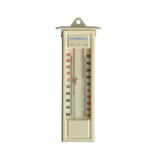 Appareils de mesure Faithfull FAITHFULL - Thermomètre d'intérieur et d'extérieur avec mémoire