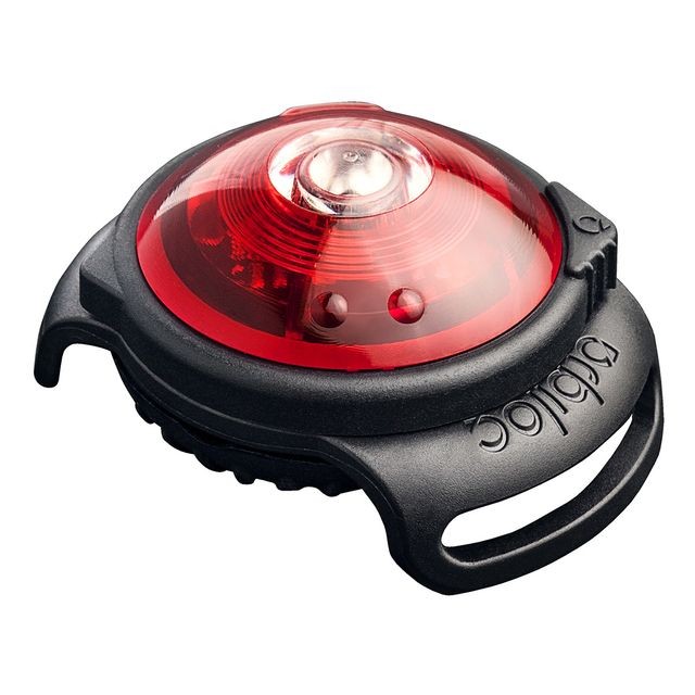 Collier pour chien Orbiloc Lampe de Sécurité LED pour Chien Dog Dual Rouge