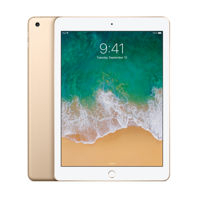 Apple - iPad 9,7"" - 32 Go - WiFi - MPGT2NF/A - Or Apple  - Tablette tactile Reconditionné