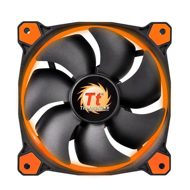 Thermaltake - Ventilateur Riing 14 LED Orange Thermaltake  - Thermaltake