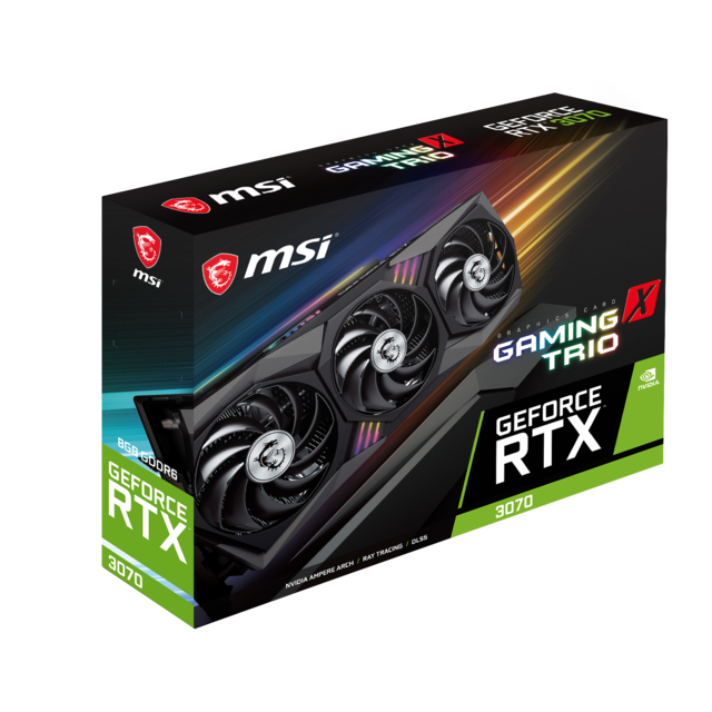 Msi GeForce RTX 3070 GAMING X TRIO - Triple Fan - 8Go