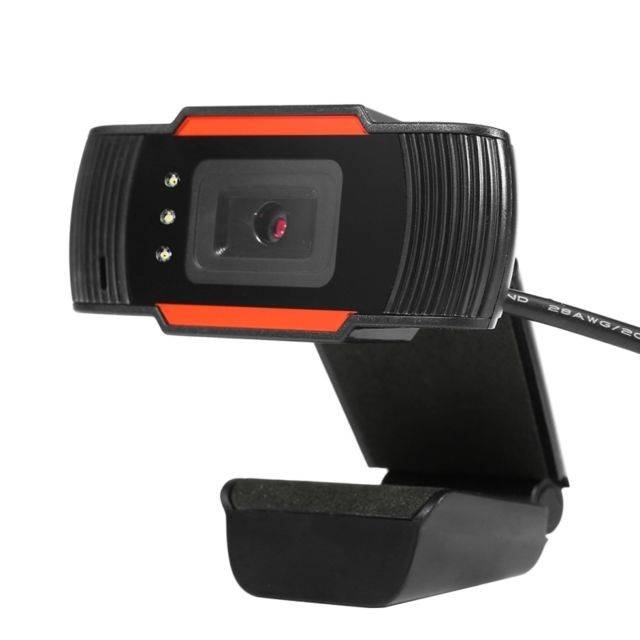 Wewoo - 12,0MP HD Webcam USB Plug Caméra Web avec microphone à absorption sonore & 3 LED, longueur du câble: 1,4 m Wewoo  - Webcam Wewoo