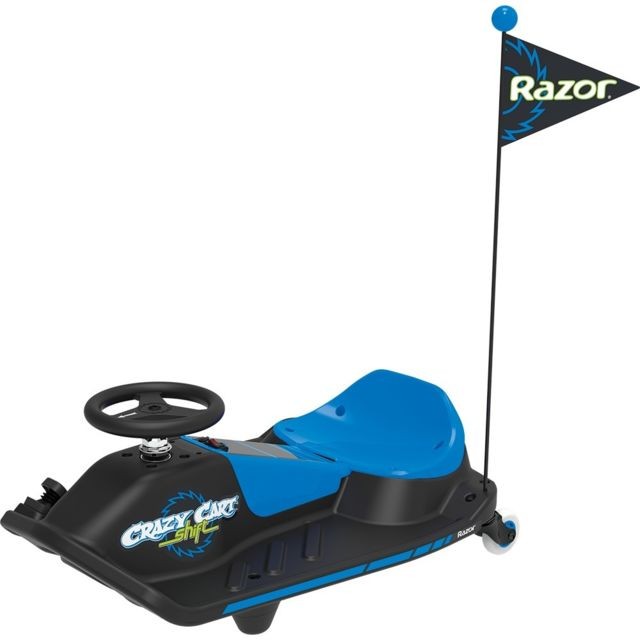 Razor - Razor Crazy Cart Shift Bleu - Kart enfant Razor  - Véhicule électrique pour enfant