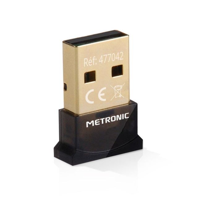 Metronic - Adaptateur USB Bluetooth 4.0 Metronic - Clé USB Wifi