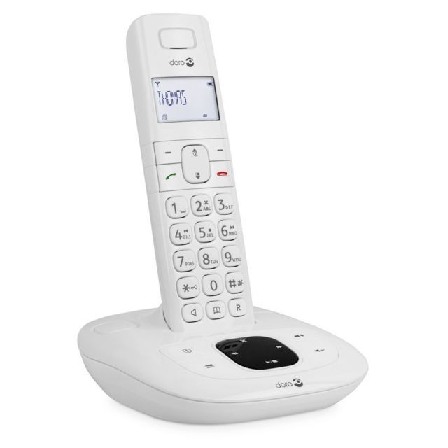 Doro - Téléphone sans fil Doro Comfort 1015 Doro  - Téléphone fixe-répondeur Solo