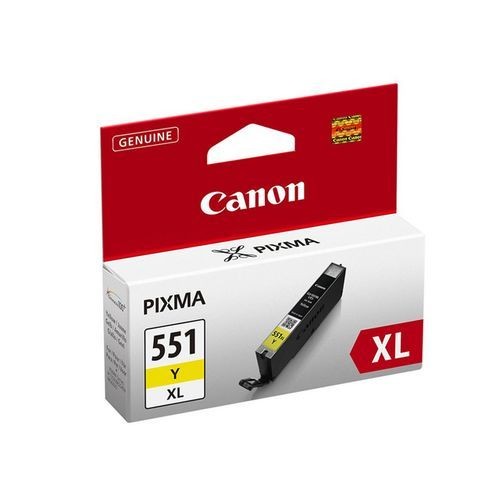 Canon - Cartouche d'encre Jaune haute capacité CLI-551Y XL Canon  - Accessoires et consommables
