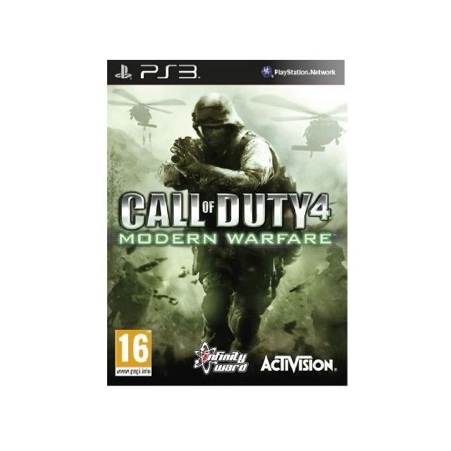 Activision - Call of Duty 4 Modern Warfare Activision  - Bonnes affaires Jeux PS3