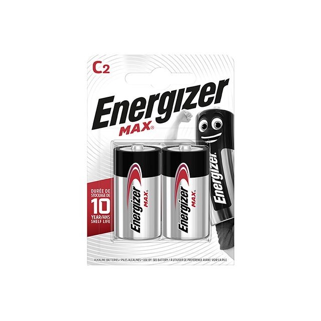 Energizer - Blister 2 piles Energizer Max LR14 Energizer  - Energizer