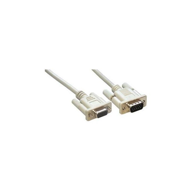 Mcl - MCL Câble VGA HD15 mâle / mâle (blindage par feuillard) - 3m Mcl  - Câble Ecran - DVI et VGA Vga
