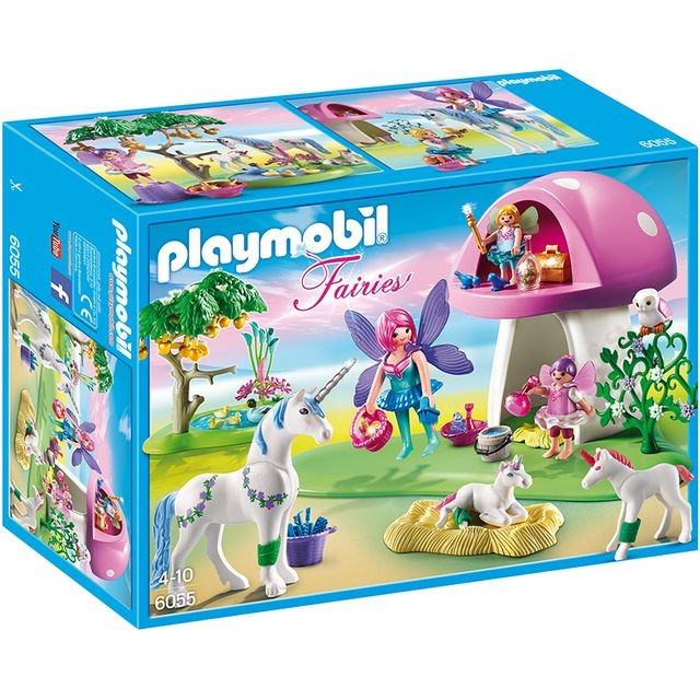 Playmobil - Centre de soins pour licornes - 6055 Playmobil  - Black Friday Playmobil Jeux & Jouets