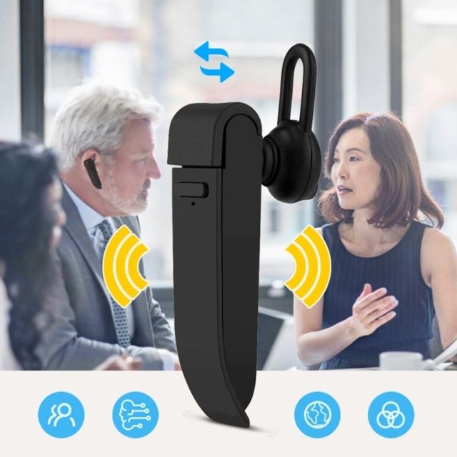 Wewoo - Machine à traduire Traducteur vocal intelligent Bluetooth Traducteur instantané Assistance en temps réel pour les entreprises de soutien Traductor 22 langues Wewoo  - Multimédia