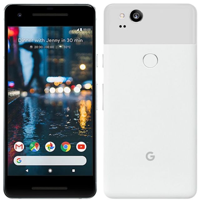GOOGLE - Pixel 2 - 128 Go - Blanc GOOGLE  - Smartphone 5 pouces Smartphone Android