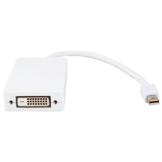 Cabling - CABLING  Adaptateur MINI DVI vers DVI Pour Apple IMAC MACBOOK (24+1) Cabling  - Adaptateur VGA DVI Câble Ecran - DVI et VGA