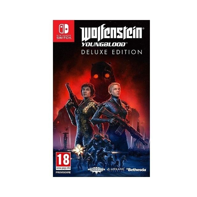 Bethesda - Wolfenstein II: Youngblood Deluxe Edition Jeu Switch a telecharger Bethesda  - Bethesda