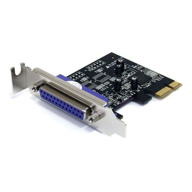 Startech - Carte Adaptateur PCI Express vers Port Parallèle - Faible Encombrement - Low Profile Startech  - Bonnes affaires Carte Contrôleur USB