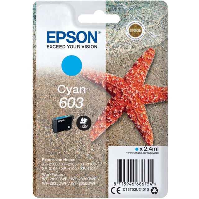Epson - Cartouche EPSON C 13 T 03 U 24010 Epson - Accessoires et consommables