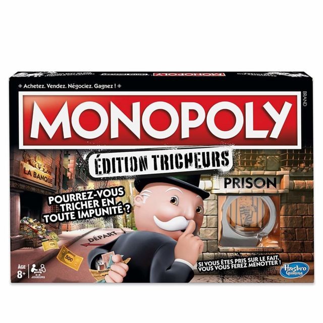Hasbro - Monopoly Tricheurs Hasbro  - Jeux d'adresse