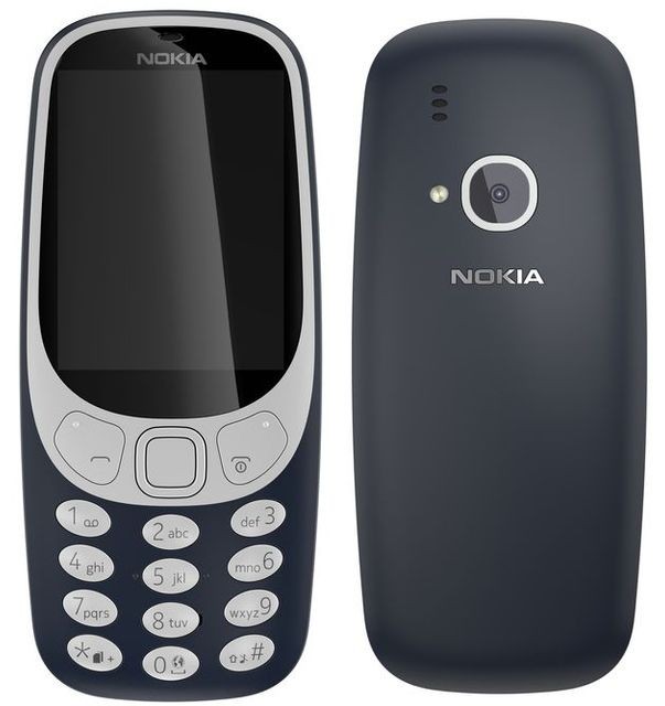 Nokia - 3310 - Bleu Nuit Nokia  - Téléphone Portable