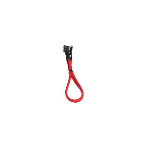 Bitfenix - Câble rallonge Alchemy USB - 30 cm - gaines Rouge/Noir Bitfenix  - Câble tuning PC
