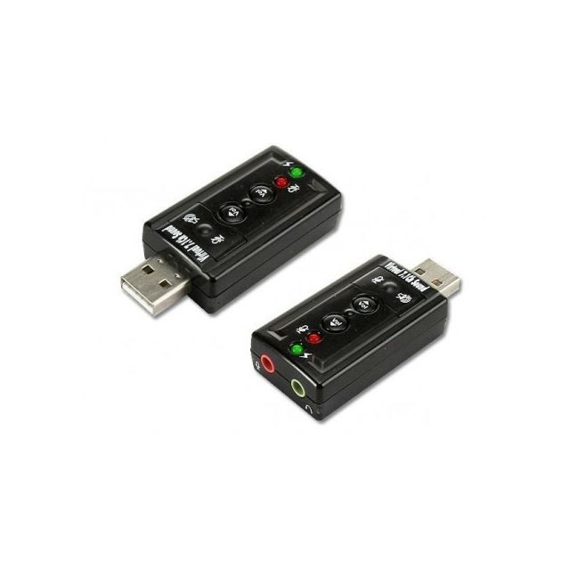 Connectland - MINI ADAPTATEUR USB - AUDIO7.1 CONNECTLAND Réf : 0107058 Connectland  - Bonnes affaires Carte Audio