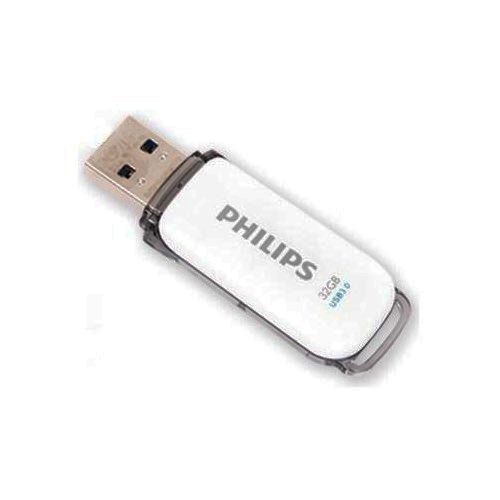 Philips - Clé USB 32 Go - FM16FD75B  - Blanc Philips  - Clés USB Philips