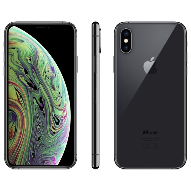 Apple - iPhone XS - 512 Go - MT9L2ZD/A - Gris Sidéral Apple - iPhone Xs iPhone