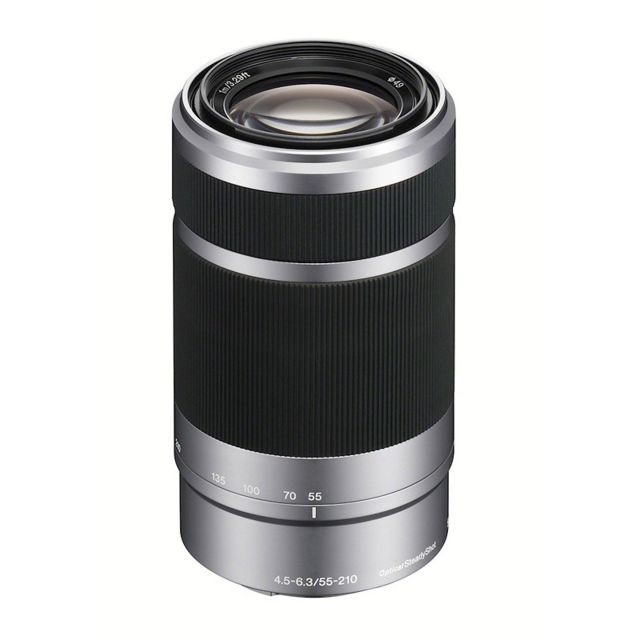 Sony - SONY Objectif SEL E 55-210 mm f/4,5-6,3 OSS SILVER Sony  - Objectif Photo Sony