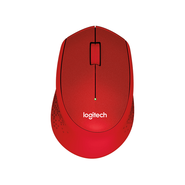 Logitech - Logitech M330 SILENT PLUS Red Logitech  - Logitech