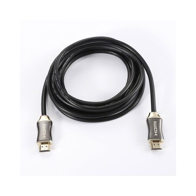 D2 Diffusion - Câble HDMI High Speed 2.0A - 5M Noir D2 Diffusion  - Câble HDMI