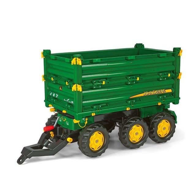 Rolly Toys - RollyMulti Trailer John Deere - Remorque pour tracteurs à pédales. Rolly Toys  - Rolly Toys