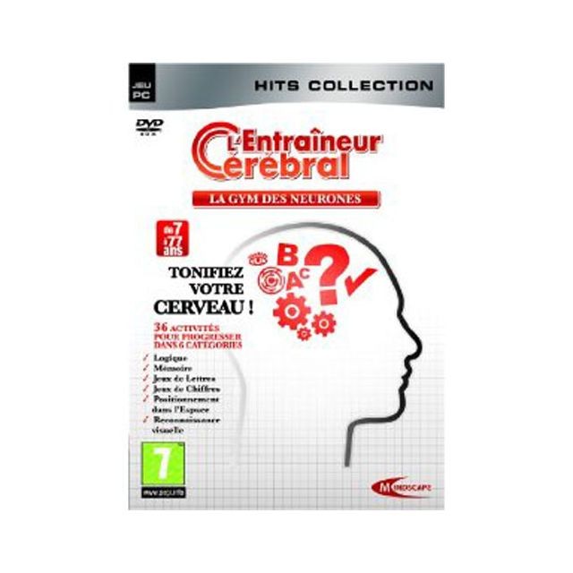 Mindscape - L'Entraineur Cérébral : La Gym Des Neurones - Hits Collection - Pc - Vf Mindscape  - Langues