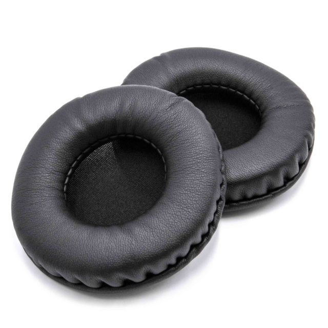 Accessoires casque Vhbw vhbw coussinets oreillettes de protection noir 3.85cm 8cm pour casque audio headset écouteurs pour qu'il faut des coussinets d'oreille de 80mm