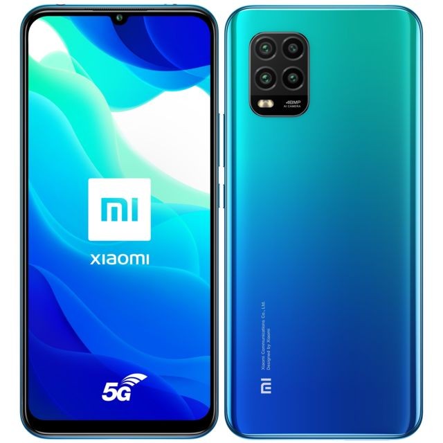 XIAOMI - Mi 10 Lite 5G - 6/128 Go - Bleu XIAOMI  - Xiaomi Mi 10 Lite / Mi 10 / Mi 10 Pro Téléphonie