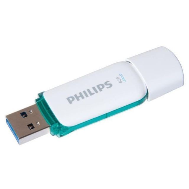 Philips - Clé USB 8 Go - FM08FD75B - Blanc Philips  - Clés USB Philips