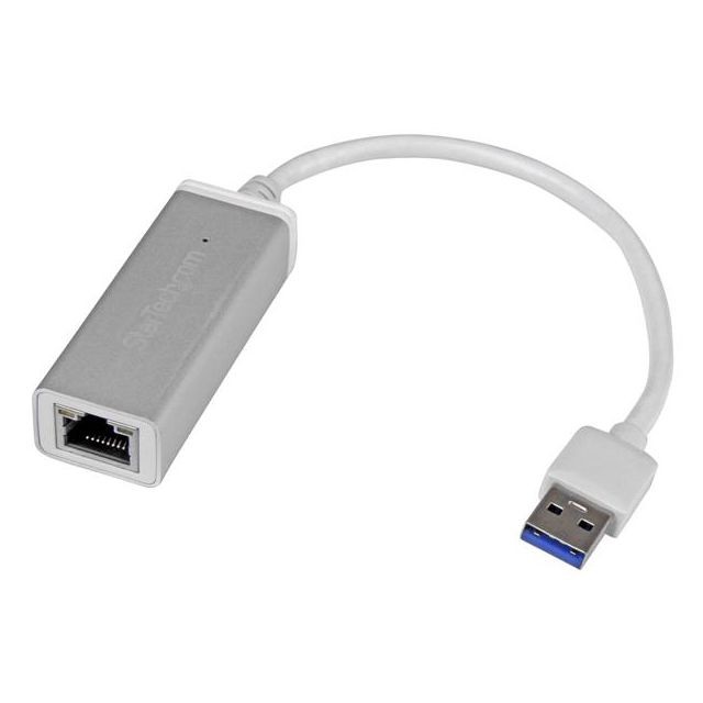 Startech - Adaptateur réseau USB 3.0 vers Gigabit Ethernet - Argent Startech  - Carte Contrôleur USB Pci express 1x
