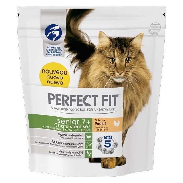Perfect Fit - PERFECT FIT Senior 7+ chats stérilisés Riche en Poulet Perfect Fit  - Perfect Fit