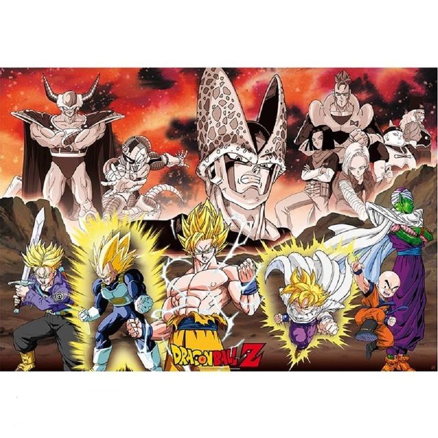 Abysscorp - DRAGON BALL Poster Groupe Arc Cell Abysscorp  - Abysscorp