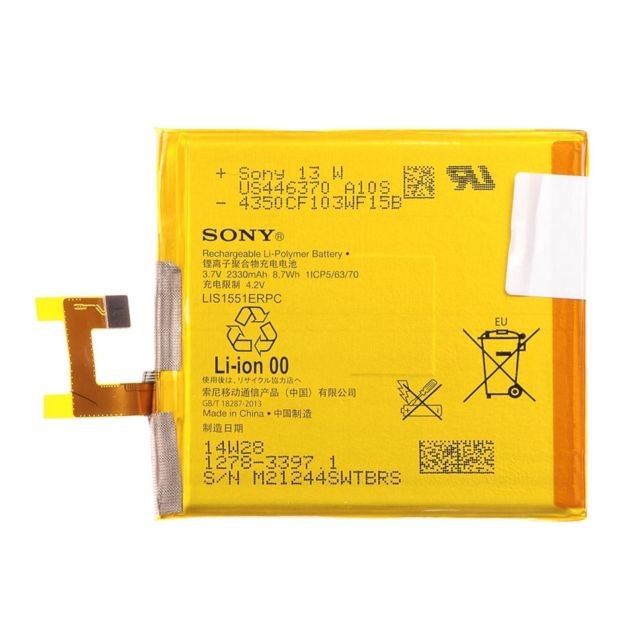 Sony - Batterie 3.7V 2330mAh 8.7Wh Pour Sony Xperia E3 M2 Sony  - Autres accessoires smartphone Sony