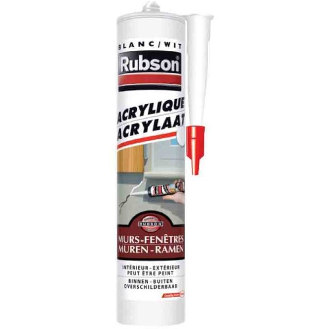 Rubson - RUBSON - Mastic acrylique pour maçonnerie Blanc - 280 ml Rubson  - Rubson