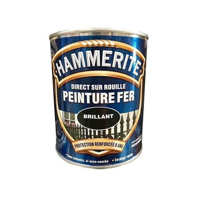 Hammerite - HAMMERITE Peinture Fer Direct sur Rouille Blanc Brillant Hammerite  - Hammerite