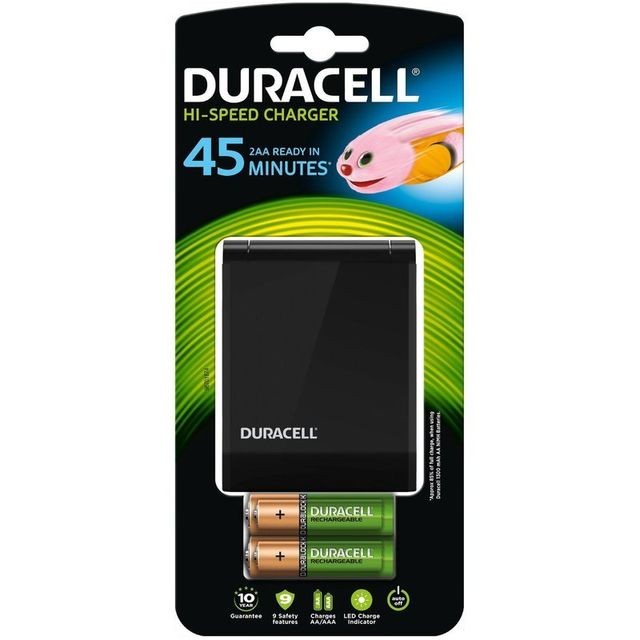 Duracell - DURACELL - Chargeur speedy 45 minutes CEF27 Duracell  - Piles rechargeables Duracell