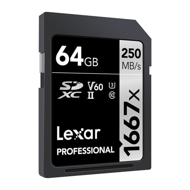 Lexar - Secure digital sd LEXAR LSD 064 GCB 1667 Lexar  - Carte SD 16 go