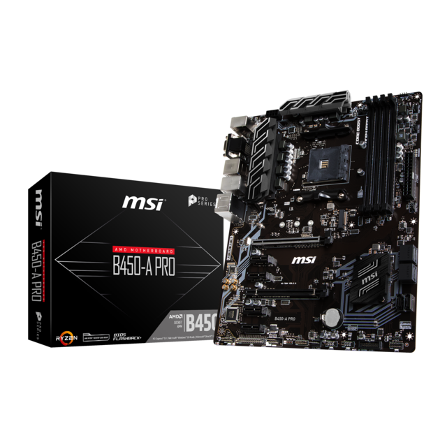 Msi - AMD B450 PRO - ATX Msi  - Carte mère AMD