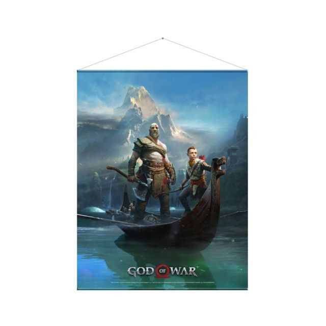 Stickers Gaya Entertainment God of War - Wallscroll Father and Son 100 x 77 cm